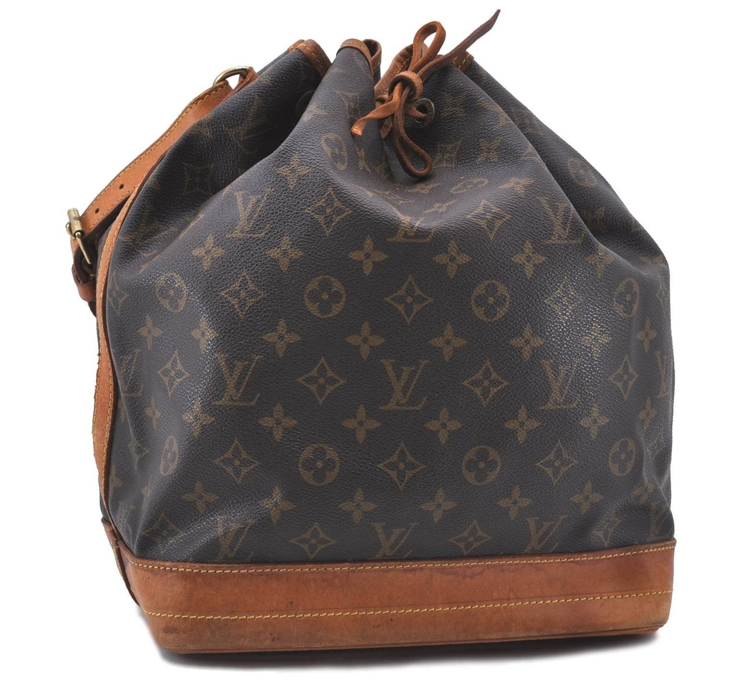 Authentic LOUIS VUITTON Monogram Noe Shoulder Bag Purse M42224 LV 4786C