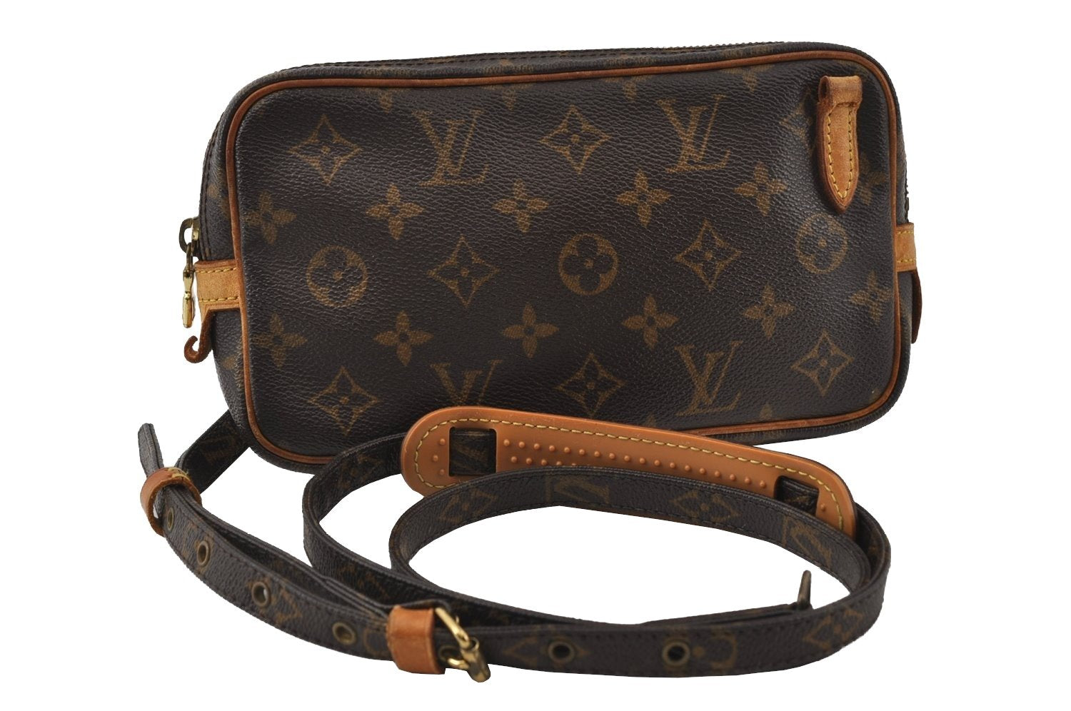 Auth Louis Vuitton Monogram Marly Bandouliere Shoulder Bag M51828 LV Junk 4786I