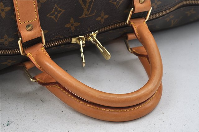 Authentic Louis Vuitton Monogram Keepall 60 Travel Boston Bag M41422 LV 4787D