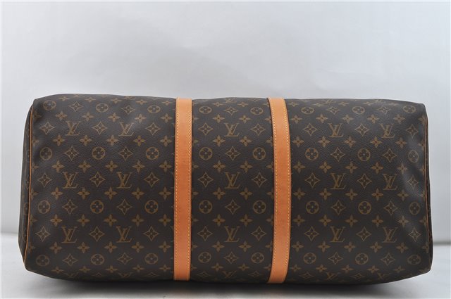 Authentic Louis Vuitton Monogram Keepall 60 Travel Boston Bag M41422 LV 4787D