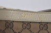 Authentic GUCCI Abbey Shoulder Hand Bag GG Canvas Leather 170004 Brown 4787I