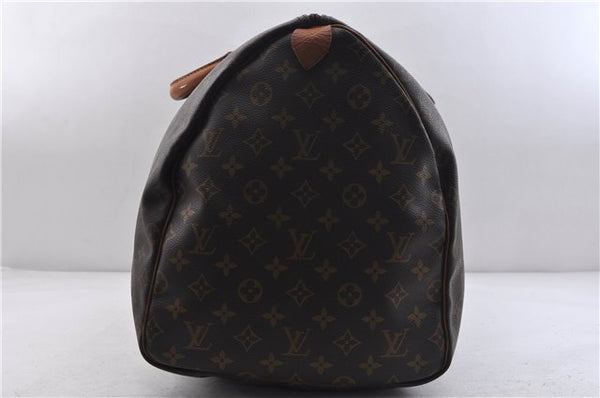 Authentic LOUIS VUITTON Monogram Keepall 55 Boston Bag M41424 LV 4789C