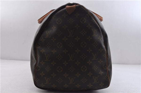 Authentic LOUIS VUITTON Monogram Keepall 55 Boston Bag M41424 LV 4789C