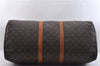 Authentic LOUIS VUITTON Monogram Keepall 55 Boston Bag M41424 LV 4789C