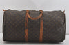 Authentic Louis Vuitton Monogram Keepall 55 Travel Boston Bag M41424 LV 4789I