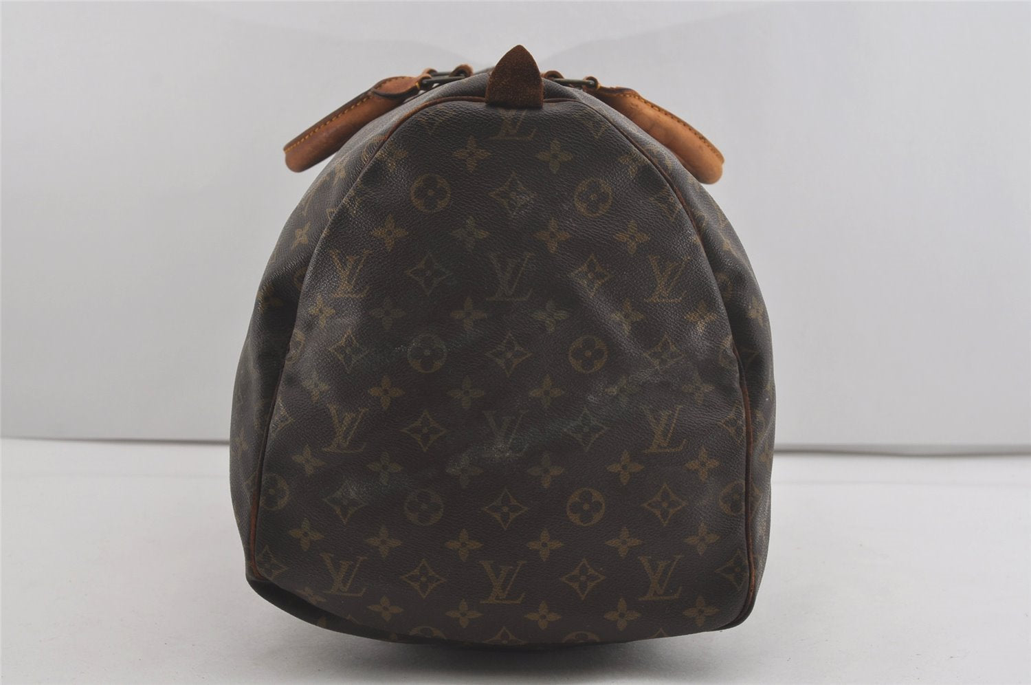 Authentic Louis Vuitton Monogram Keepall 55 Travel Boston Bag M41424 LV 4789I