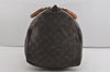 Authentic Louis Vuitton Monogram Keepall 55 Travel Boston Bag M41424 LV 4789I