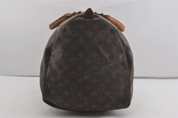 Authentic Louis Vuitton Monogram Keepall 55 Travel Boston Bag M41424 LV 4789I