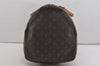 Authentic Louis Vuitton Monogram Keepall 55 Travel Boston Bag M41424 LV 4789I