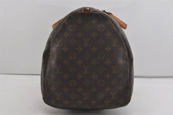 Authentic Louis Vuitton Monogram Keepall 55 Travel Boston Bag M41424 LV 4789I