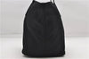 Authentic PRADA Nylon Leather Shoulder Tote Bag Purse Black 4790D