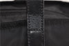 Authentic PRADA Nylon Leather Shoulder Tote Bag Purse Black 4790D