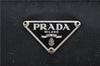 Authentic PRADA Nylon Leather Shoulder Tote Bag Purse Black 4790D