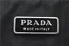 Authentic PRADA Nylon Leather Shoulder Tote Bag Purse Black 4790D