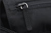 Authentic PRADA Nylon Leather Shoulder Tote Bag Purse Black 4790D