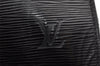 Authentic Louis Vuitton Epi Serviette Ambassadeur Briefcase M54412 Black 4790I