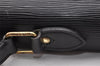 Authentic Louis Vuitton Epi Serviette Ambassadeur Briefcase M54412 Black 4790I