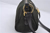 Authentic PRADA Nylon Leather Shoulder Hand Bag Purse Green Brown 4791D