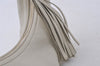 Authentic GUCCI Vintage SOHO Tassel Shoulder Tote Bag Leather 282304 White 4791I