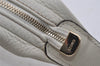 Authentic GUCCI Vintage SOHO Tassel Shoulder Tote Bag Leather 282304 White 4791I