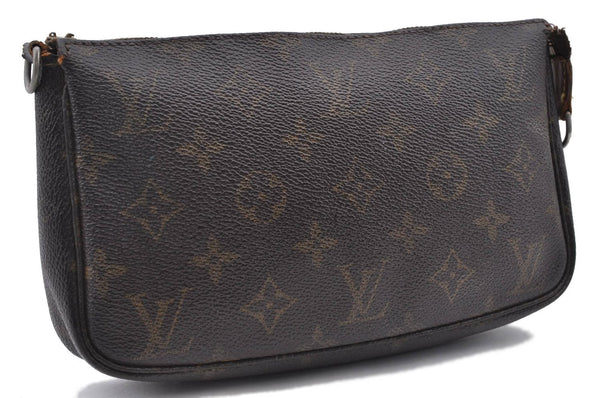 Authentic LOUIS VUITTON Monogram Pochette Accessoires Pouch M51980 LV Junk 4792C