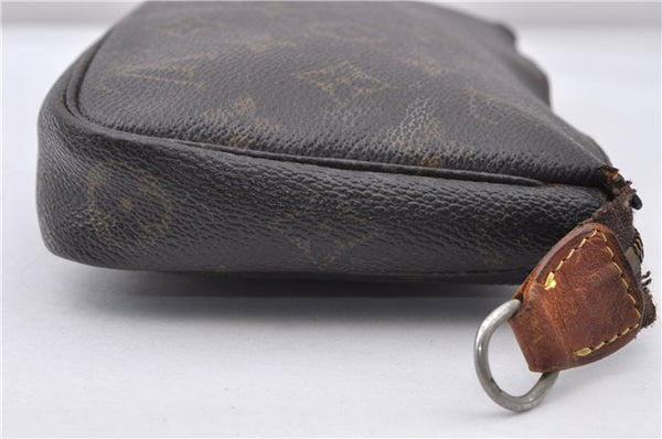 Authentic LOUIS VUITTON Monogram Pochette Accessoires Pouch M51980 LV Junk 4792C