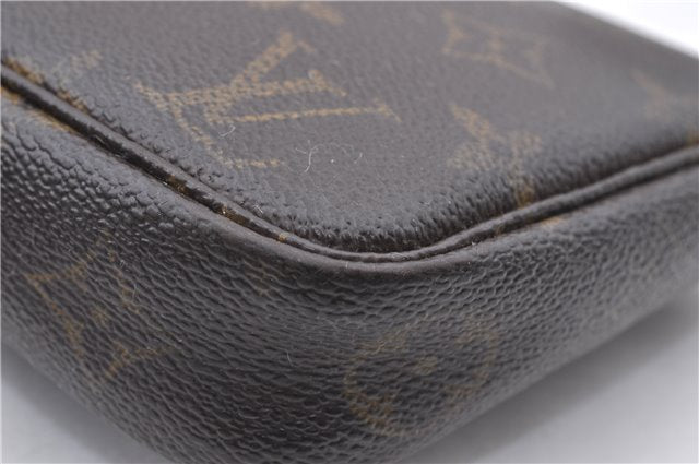 Authentic LOUIS VUITTON Monogram Pochette Accessoires Pouch M51980 LV Junk 4792C