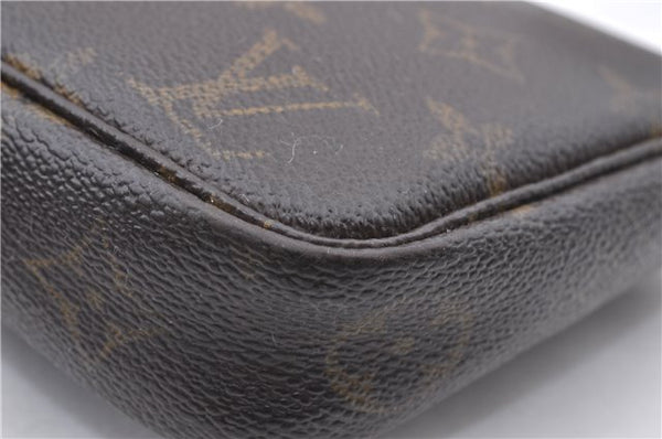 Authentic LOUIS VUITTON Monogram Pochette Accessoires Pouch M51980 LV Junk 4792C