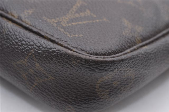 Authentic LOUIS VUITTON Monogram Pochette Accessoires Pouch M51980 LV Junk 4792C