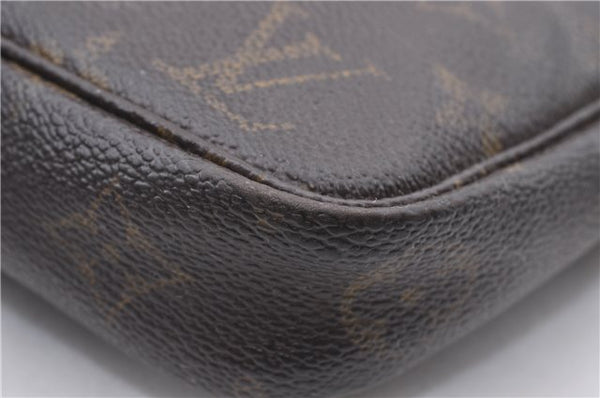 Authentic LOUIS VUITTON Monogram Pochette Accessoires Pouch M51980 LV Junk 4792C