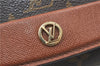Auth Louis Vuitton Monogram Bordeaux 2Way Shoulder Clutch Bag M51798 LV 4792D