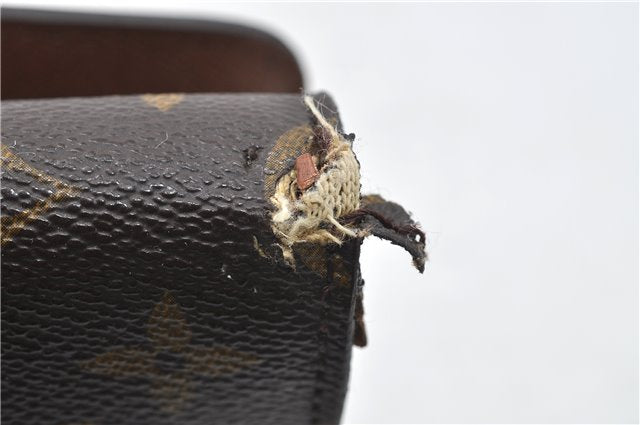 Auth Louis Vuitton Monogram Bordeaux 2Way Shoulder Clutch Bag M51798 LV 4792D