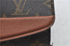 Auth Louis Vuitton Monogram Bordeaux 2Way Shoulder Clutch Bag M51798 LV 4792D