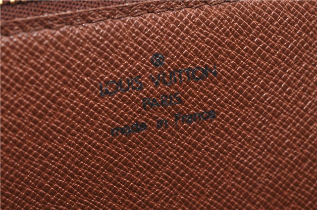 Auth Louis Vuitton Monogram Bordeaux 2Way Shoulder Clutch Bag M51798 LV 4792D