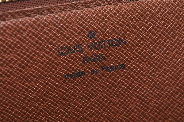 Auth Louis Vuitton Monogram Bordeaux 2Way Shoulder Clutch Bag M51798 LV 4792D