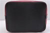 Auth LOUIS VUITTON Epi Petit Noe Bi-color Black x Red M44172 Shoulder Bag 4793C