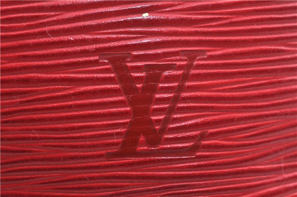 Auth LOUIS VUITTON Epi Petit Noe Bi-color Black x Red M44172 Shoulder Bag 4793C