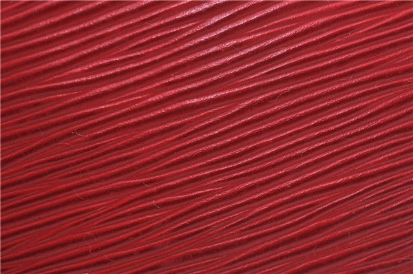 Auth LOUIS VUITTON Epi Petit Noe Bi-color Black x Red M44172 Shoulder Bag 4793C