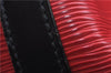 Auth LOUIS VUITTON Epi Petit Noe Bi-color Black x Red M44172 Shoulder Bag 4793C