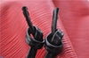 Auth LOUIS VUITTON Epi Petit Noe Bi-color Black x Red M44172 Shoulder Bag 4793C