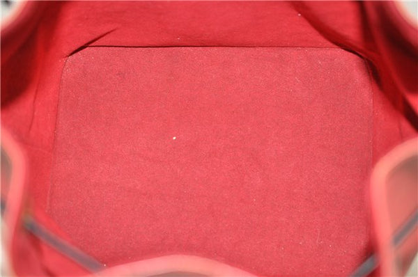 Auth LOUIS VUITTON Epi Petit Noe Bi-color Black x Red M44172 Shoulder Bag 4793C