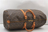 Authentic Louis Vuitton Monogram Keepall 55 Travel Boston Bag M41424 LV 4794E