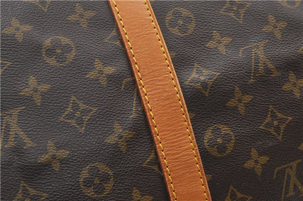 Authentic Louis Vuitton Monogram Keepall 55 Travel Boston Bag M41424 LV 4794E