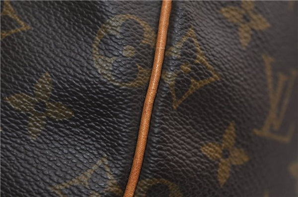 Authentic Louis Vuitton Monogram Keepall 55 Travel Boston Bag M41424 LV 4794E