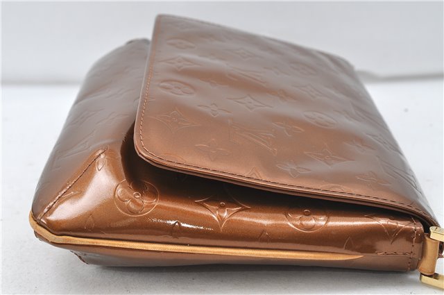 Auth Louis Vuitton Vernis Thompson Street Shoulder Bag M91124 Brown Junk 4795D