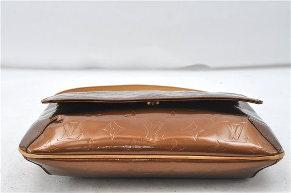 Auth Louis Vuitton Vernis Thompson Street Shoulder Bag M91124 Brown Junk 4795D