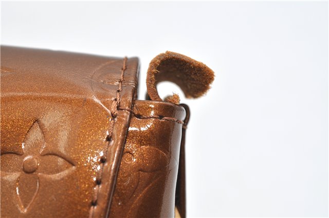 Auth Louis Vuitton Vernis Thompson Street Shoulder Bag M91124 Brown Junk 4795D