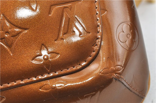 Auth Louis Vuitton Vernis Thompson Street Shoulder Bag M91124 Brown Junk 4795D