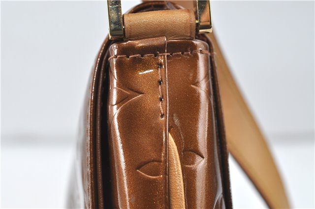 Auth Louis Vuitton Vernis Thompson Street Shoulder Bag M91124 Brown Junk 4795D