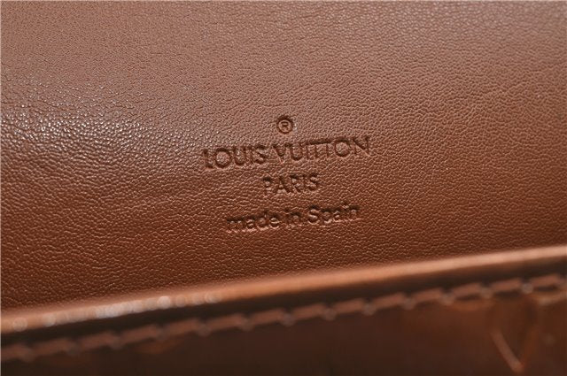 Auth Louis Vuitton Vernis Thompson Street Shoulder Bag M91124 Brown Junk 4795D